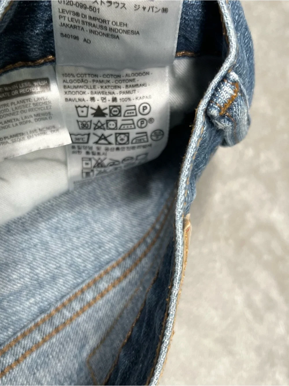 Levi's 527 Bootcut Jeans Mens 32x32 Blue Denim Western Cowboy Rodeo